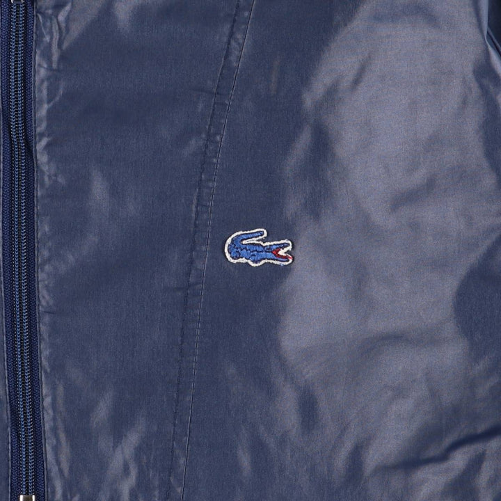 Vintage 1970'S Lacoste Izod Anorak Parka, Men's Size L unclear navy blue type Vintage Second Hand