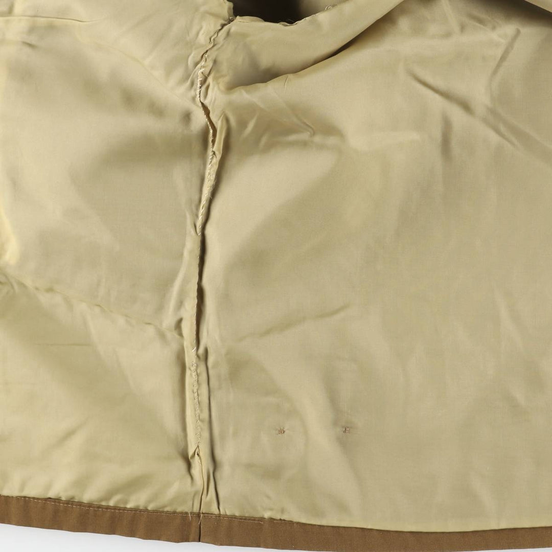 Vintage 1960'S MATY Andrews zip-up jacket, men's size small polyester brown type Vintage Second Hand