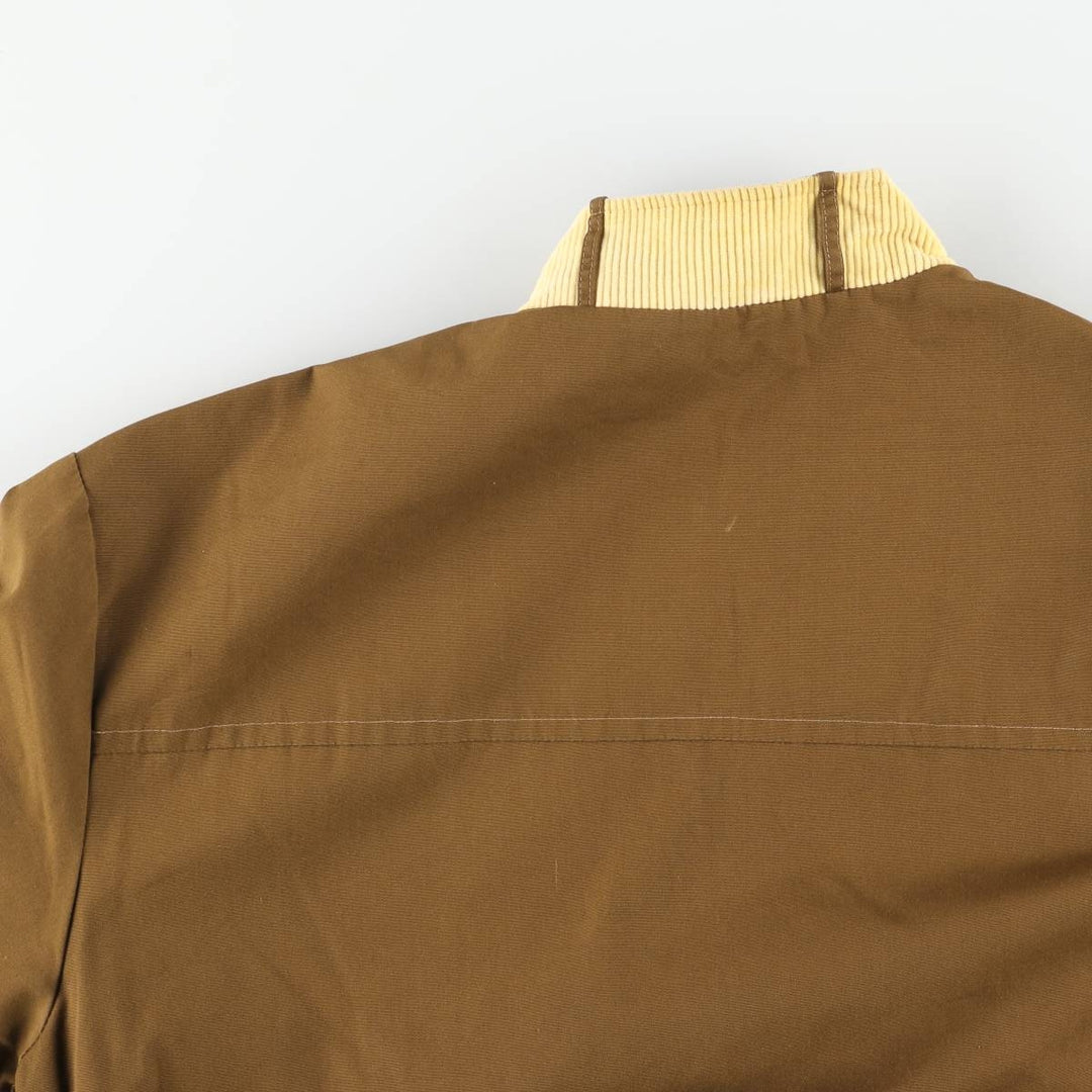 Vintage 1960'S MATY Andrews zip-up jacket, men's size small polyester brown type Vintage Second Hand