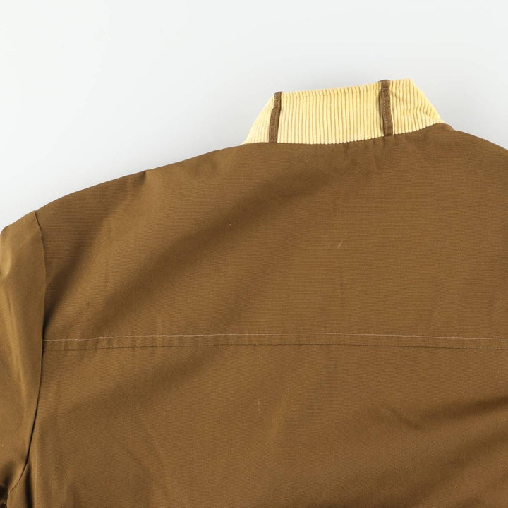 Vintage 1960'S MATY Andrews zip-up jacket, men's size small polyester brown type Vintage Second Hand