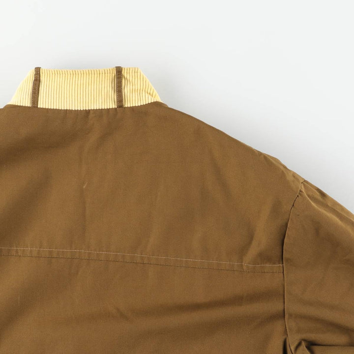 Vintage 1960'S MATY Andrews zip-up jacket, men's size small polyester brown type Vintage Second Hand