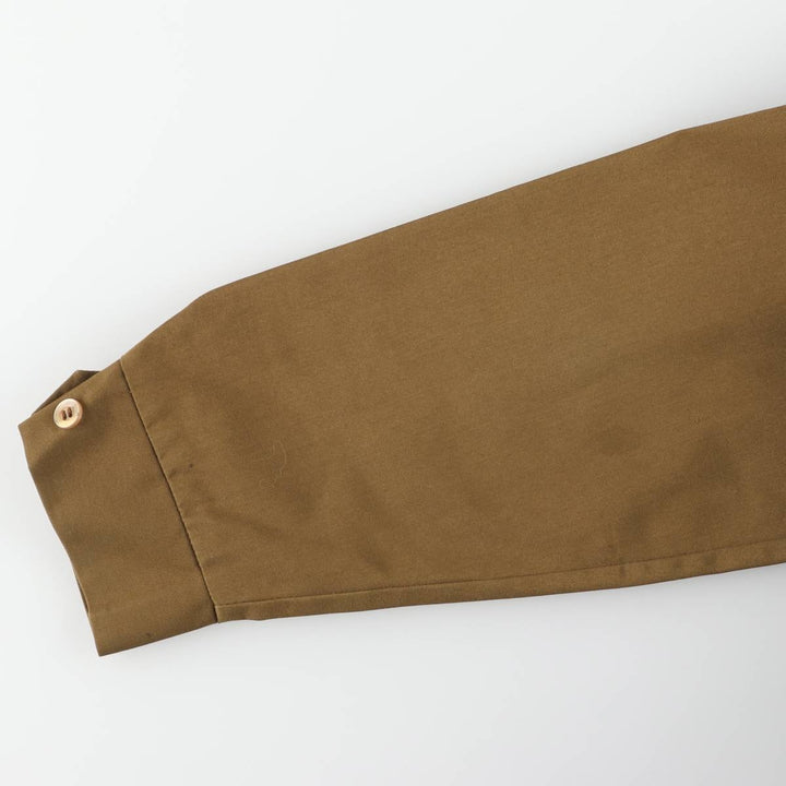 Vintage 1960'S MATY Andrews zip-up jacket, men's size small polyester brown type Vintage Second Hand
