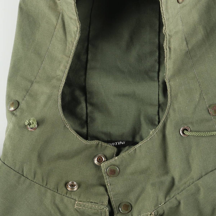 FRATINI Men's Vintage Hooded Military Coat, Size L unclear Khaki type Vintage Second Hand
