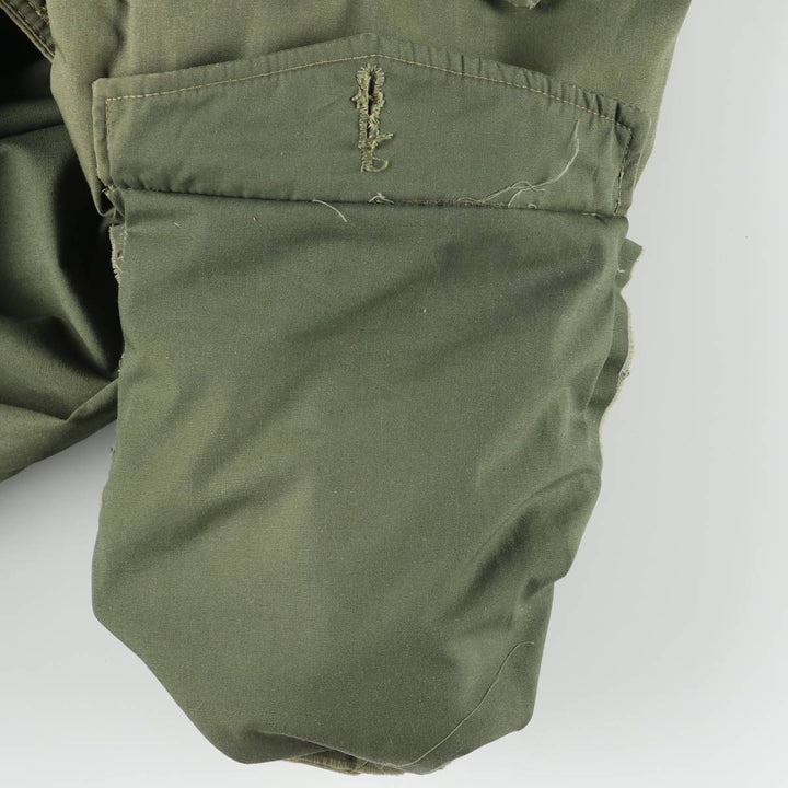 FRATINI Men's Vintage Hooded Military Coat, Size L unclear Khaki type Vintage Second Hand