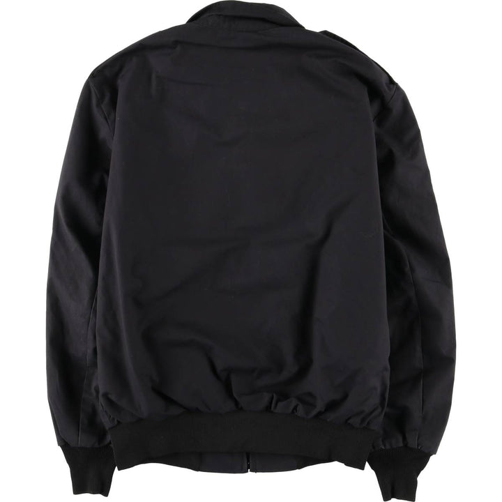 Authentic US Military JROTC Junior Reserve Officer Training Course Windbreaker, Made in USA, Men's Size Small polyester black type Vintage Second Hand