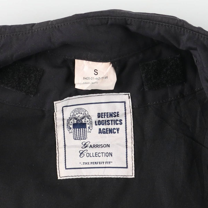 Authentic US Military JROTC Junior Reserve Officer Training Course Windbreaker, Made in USA, Men's Size Small polyester black type Vintage Second Hand