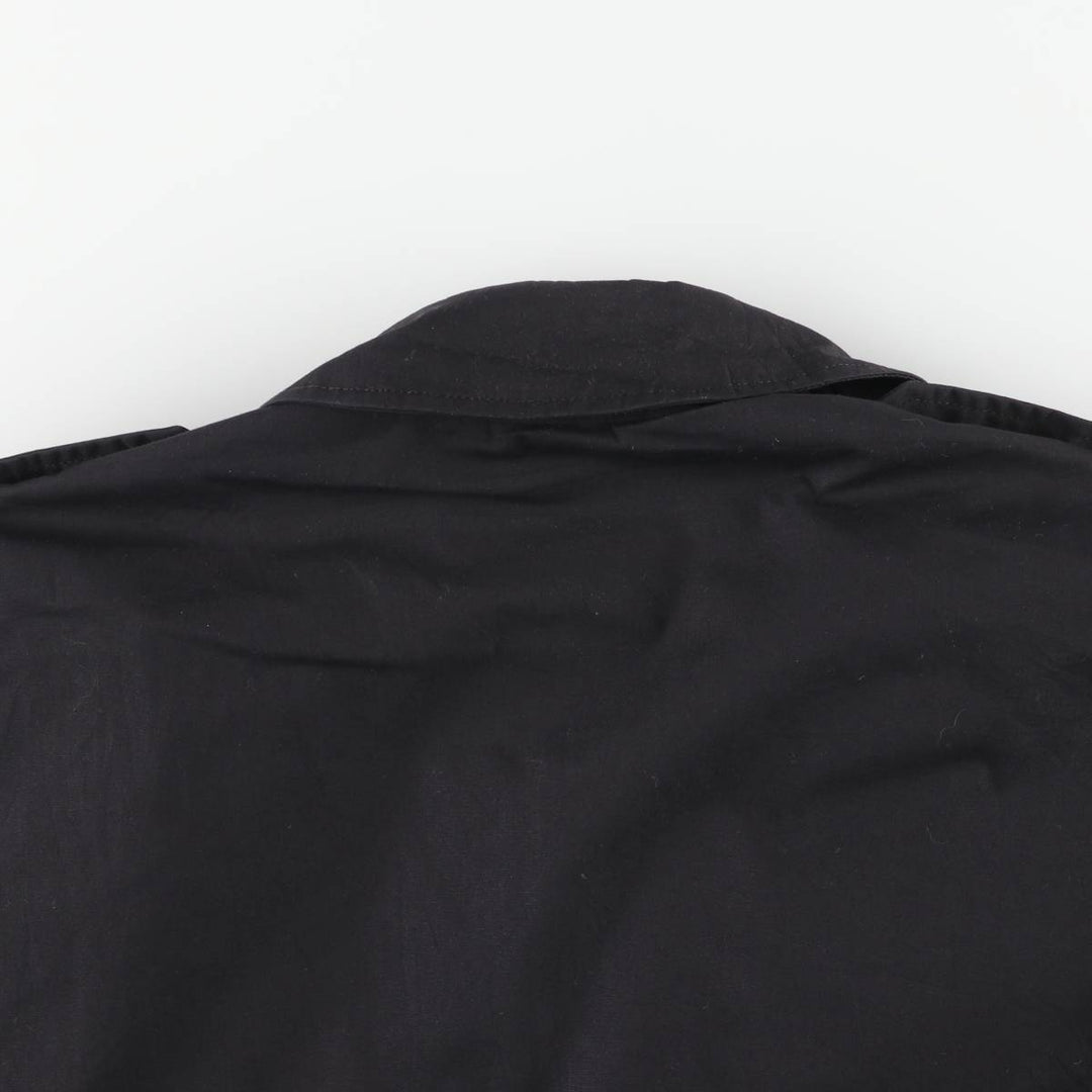 Authentic US Military JROTC Junior Reserve Officer Training Course Windbreaker, Made in USA, Men's Size Small polyester black type Vintage Second Hand