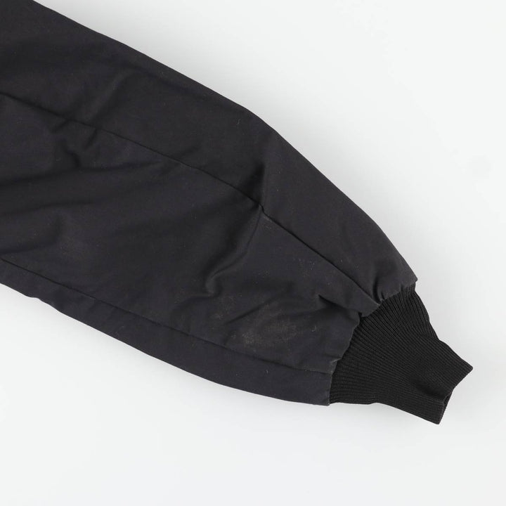 Authentic US Military JROTC Junior Reserve Officer Training Course Windbreaker, Made in USA, Men's Size Small polyester black type Vintage Second Hand