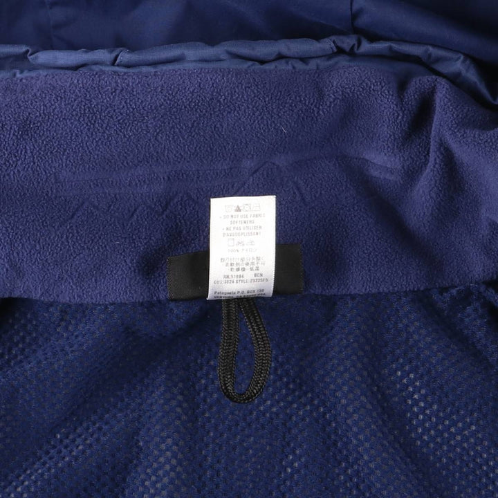 2000'S Patagonia 29325F6 Ripstop Mountain Parka Shell Jacket, Men's Size L Nylon navy blue type Vintage Second Hand