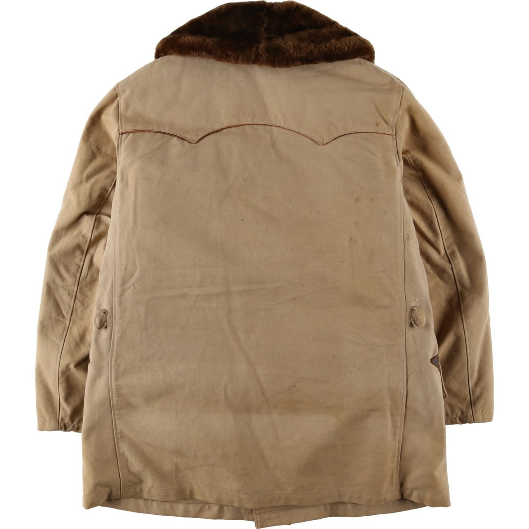 Canadian jacket, boa jacket, men's size M unclear Beige type Vintage Second Hand