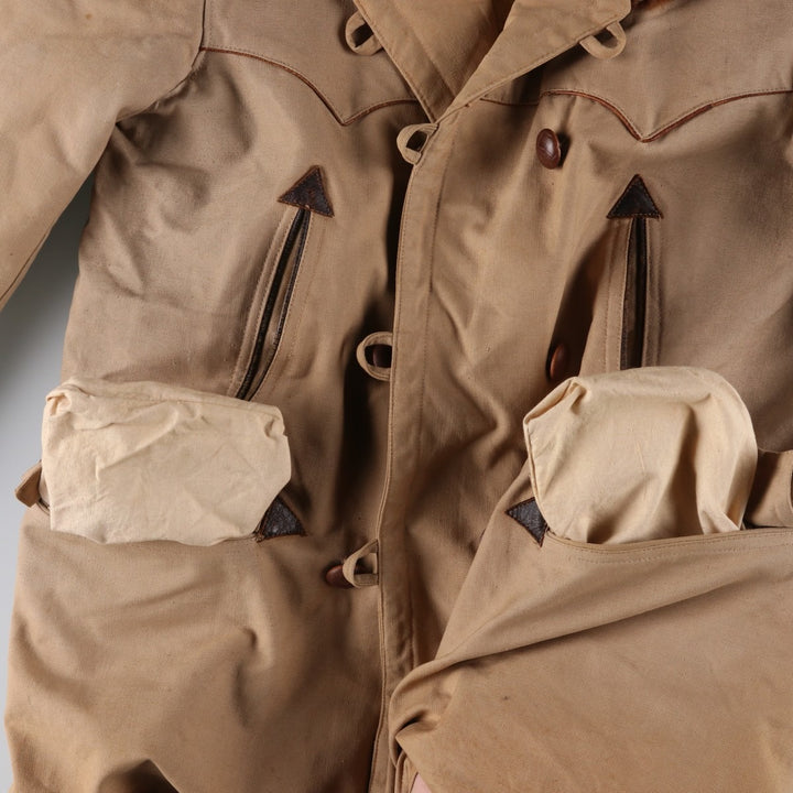 Canadian jacket, boa jacket, men's size M unclear Beige type Vintage Second Hand