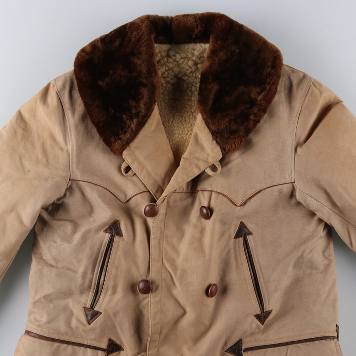 Canadian jacket, boa jacket, men's size M unclear Beige type Vintage Second Hand