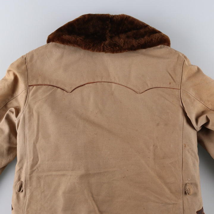 Canadian jacket, boa jacket, men's size M unclear Beige type Vintage Second Hand