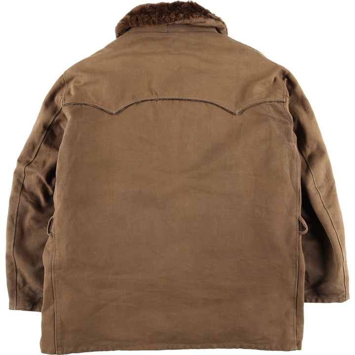 Canadian Jacket, Boa Jacket, Men's XL unclear brown type Vintage Second Hand