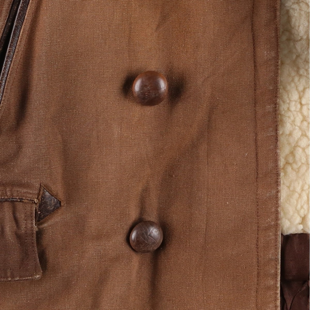 Canadian Jacket, Boa Jacket, Men's XL unclear brown type Vintage Second Hand