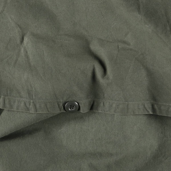 French Army Frock Coat Military Raincoat 100-104 unclear Khaki type Vintage Second Hand