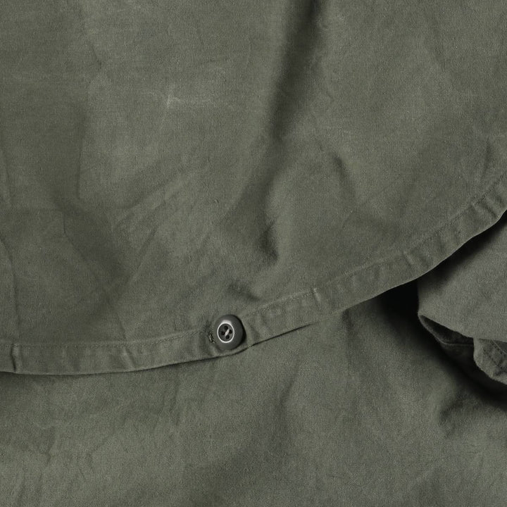 French Army Frock Coat Military Raincoat 100-104 unclear Khaki type Vintage Second Hand