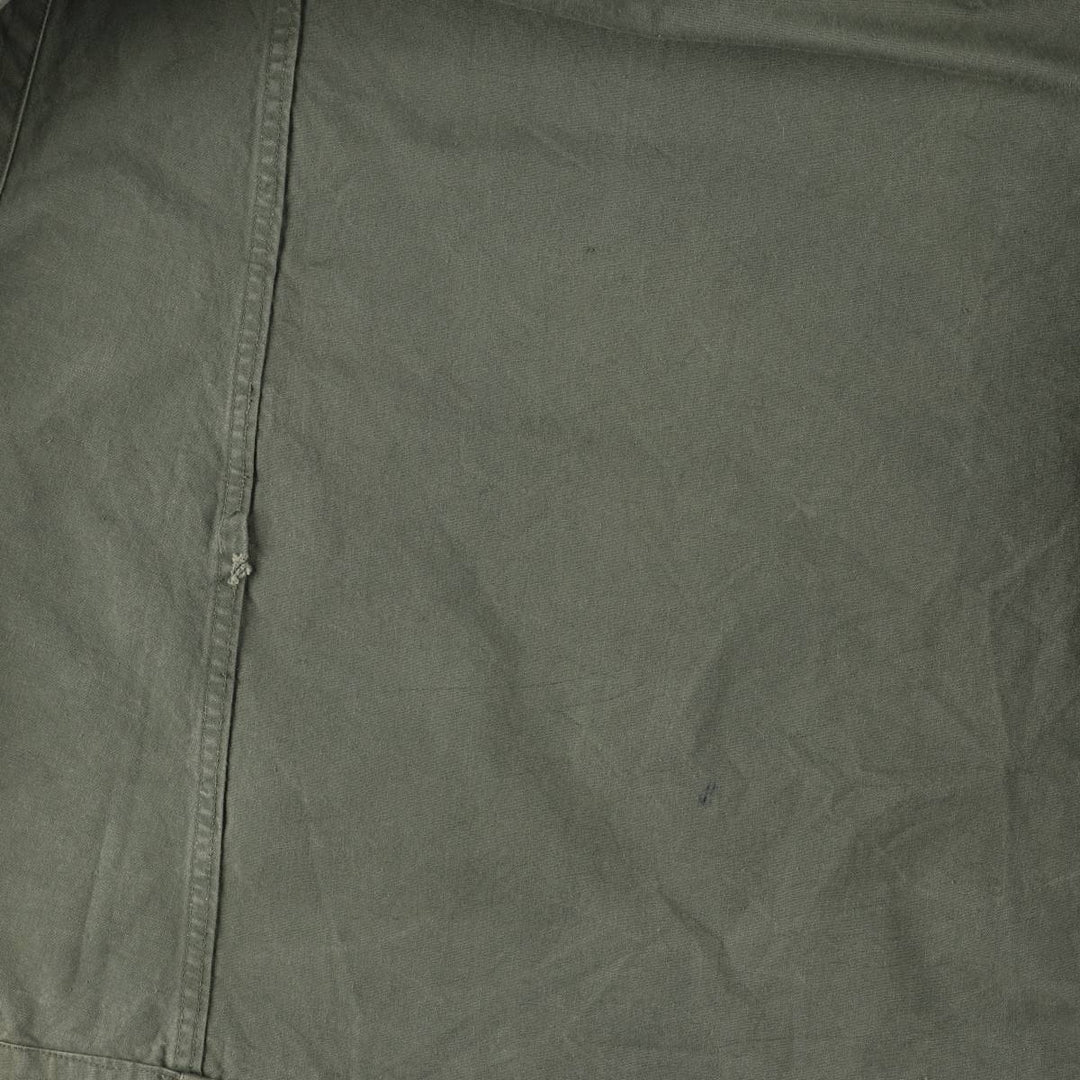 French Army Frock Coat Military Raincoat 100-104 unclear Khaki type Vintage Second Hand