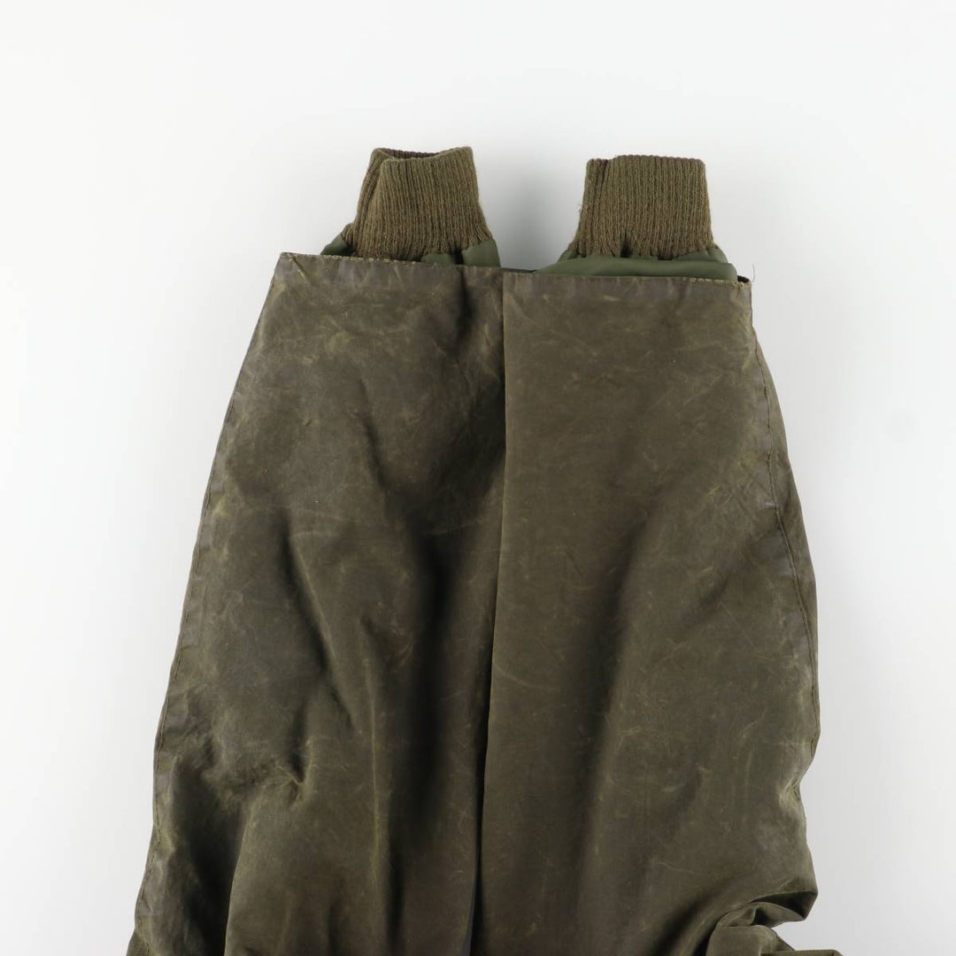 2000'S Barbour BEDALE 3 Warrant Waxed Cotton Oiled Jacket, Made in England, C34, Men's Size Small cotton Khaki type Vintage Second Hand