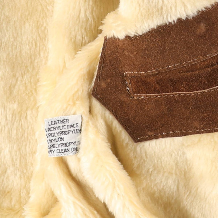 Baracuta Men's Vintage Padded Suede Leather Parka (Size L) Genuine Leather Suede Leather brown type Vintage Second Hand