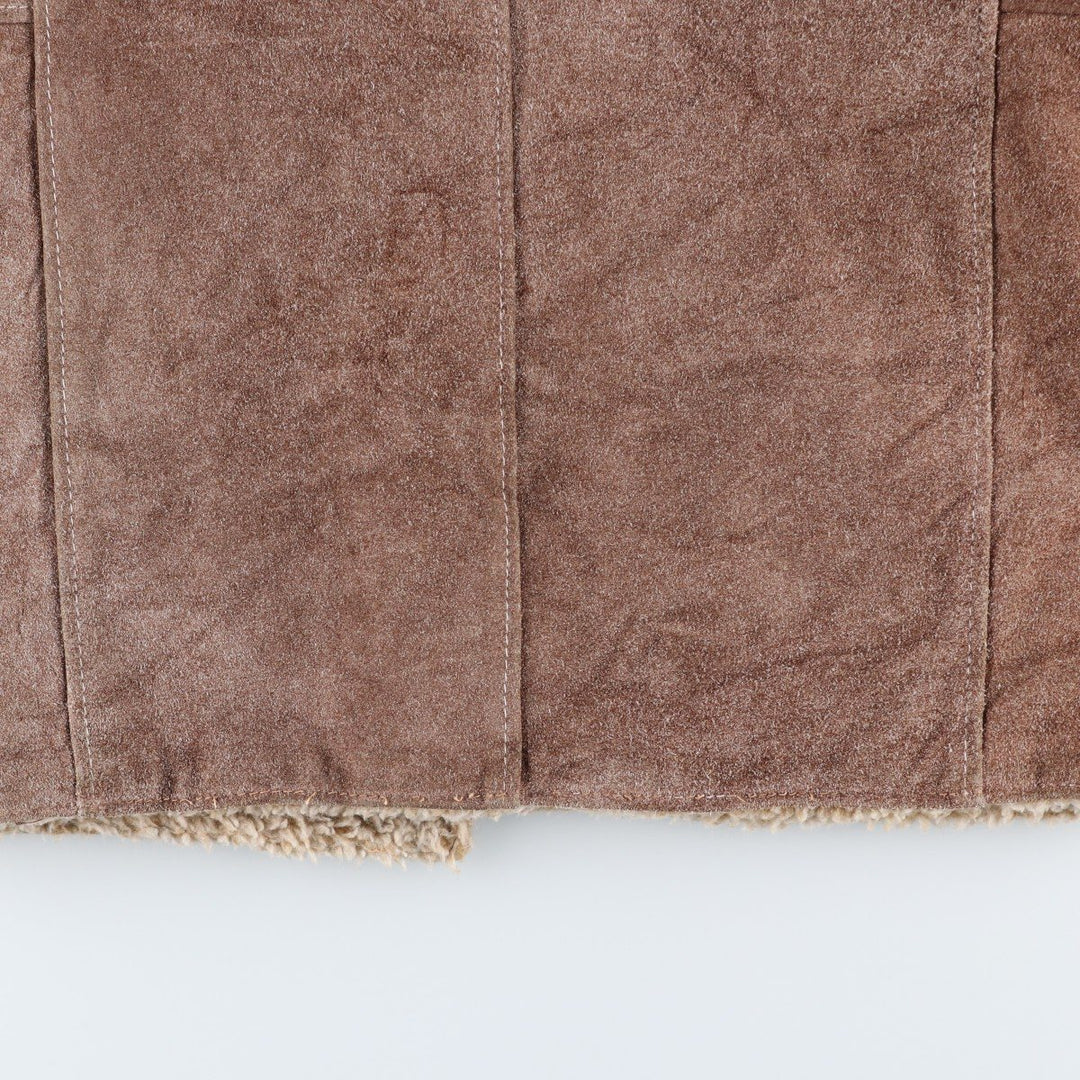 1970'S Schott Rancher suede jacket, men's size L, vintage Genuine Leather Cowhide Suede Leather brown type Vintage Second Hand