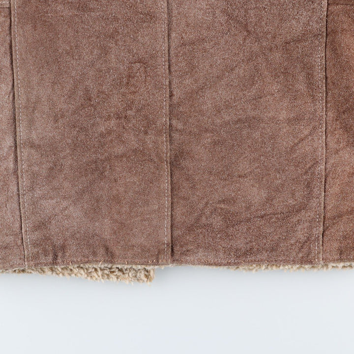 1970'S Schott Rancher suede jacket, men's size L, vintage Genuine Leather Cowhide Suede Leather brown type Vintage Second Hand