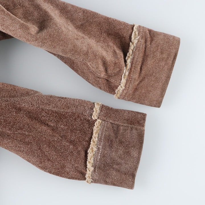 1970'S Schott Rancher suede jacket, men's size L, vintage Genuine Leather Cowhide Suede Leather brown type Vintage Second Hand