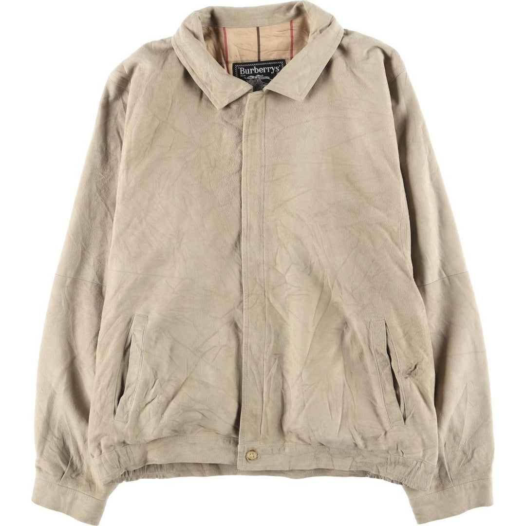 Burberry's suede leather jacket, made in Spain, size M unclear Beige type Vintage Second Hand