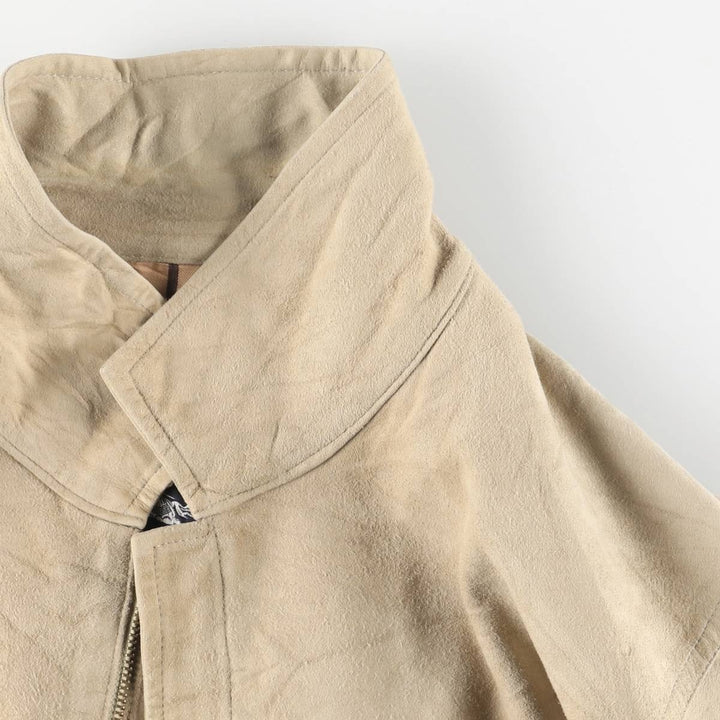 Burberry's suede leather jacket, made in Spain, size M unclear Beige type Vintage Second Hand