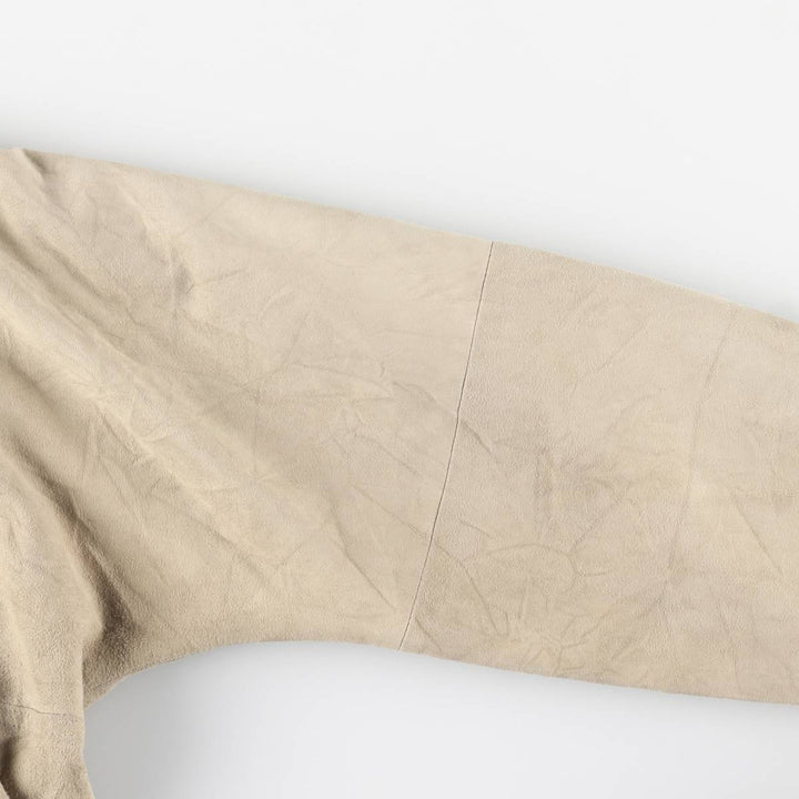 Burberry's suede leather jacket, made in Spain, size M unclear Beige type Vintage Second Hand