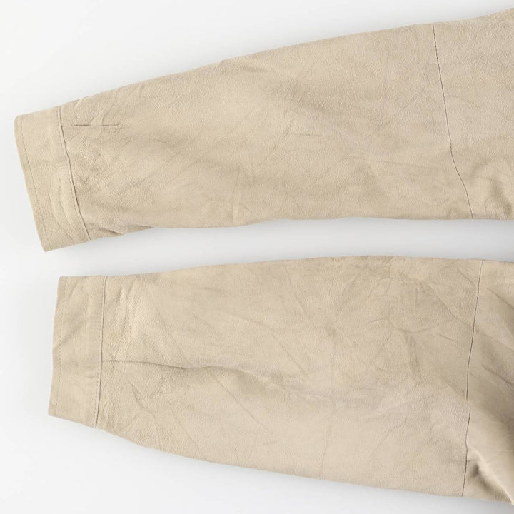 Burberry's suede leather jacket, made in Spain, size M unclear Beige type Vintage Second Hand