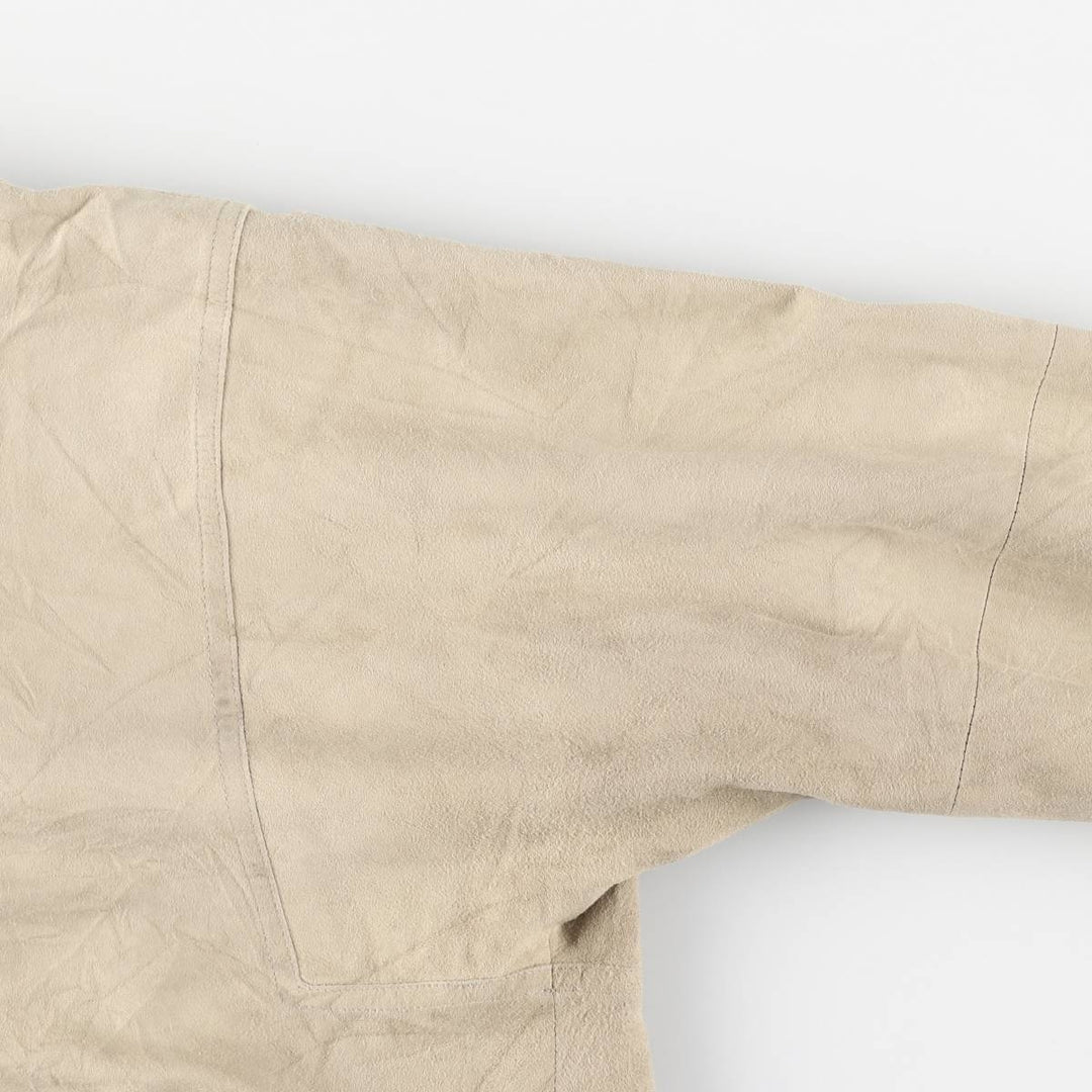 Burberry's suede leather jacket, made in Spain, size M unclear Beige type Vintage Second Hand