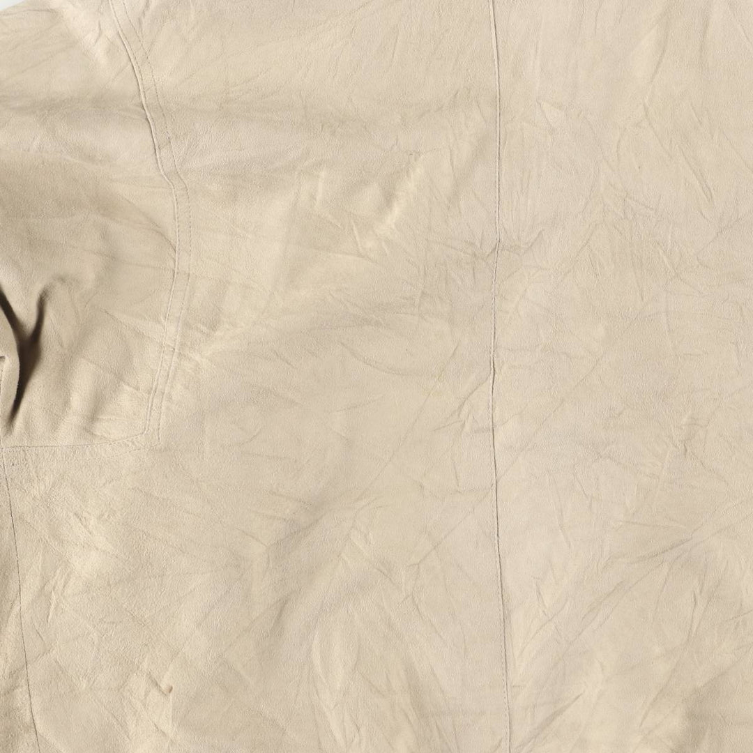 Burberry's suede leather jacket, made in Spain, size M unclear Beige type Vintage Second Hand
