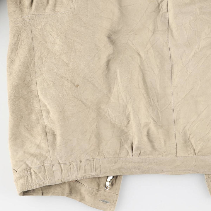 Burberry's suede leather jacket, made in Spain, size M unclear Beige type Vintage Second Hand