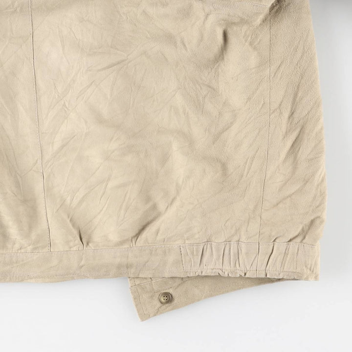 Burberry's suede leather jacket, made in Spain, size M unclear Beige type Vintage Second Hand