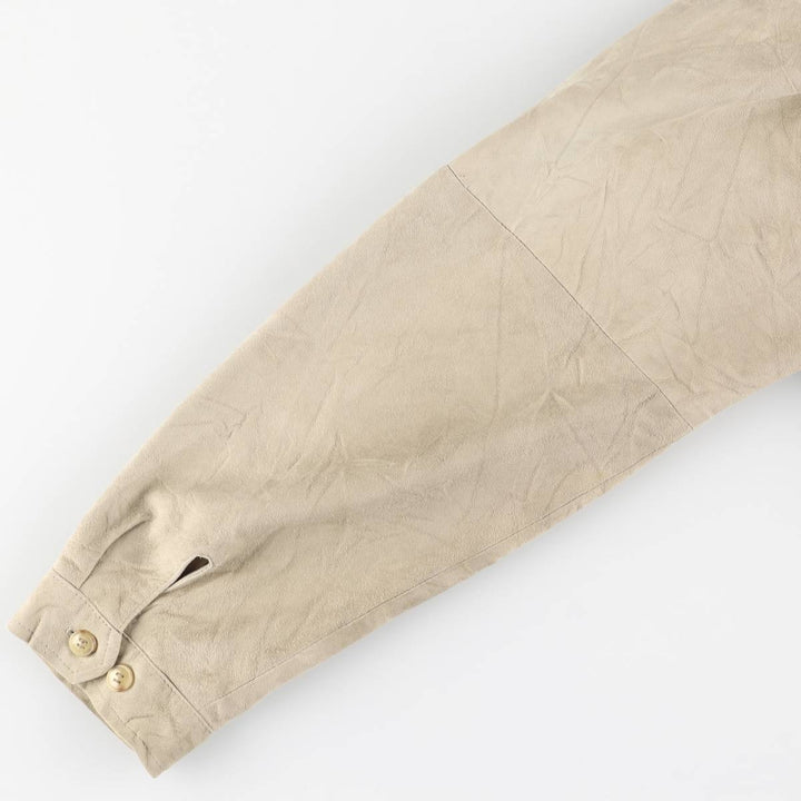 Burberry's suede leather jacket, made in Spain, size M unclear Beige type Vintage Second Hand