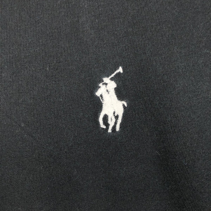 Ralph Lauren RALPH LAUREN SPORT Short Sleeve Logo T-Shirt, Women's Size M cotton black type Vintage Second Hand
