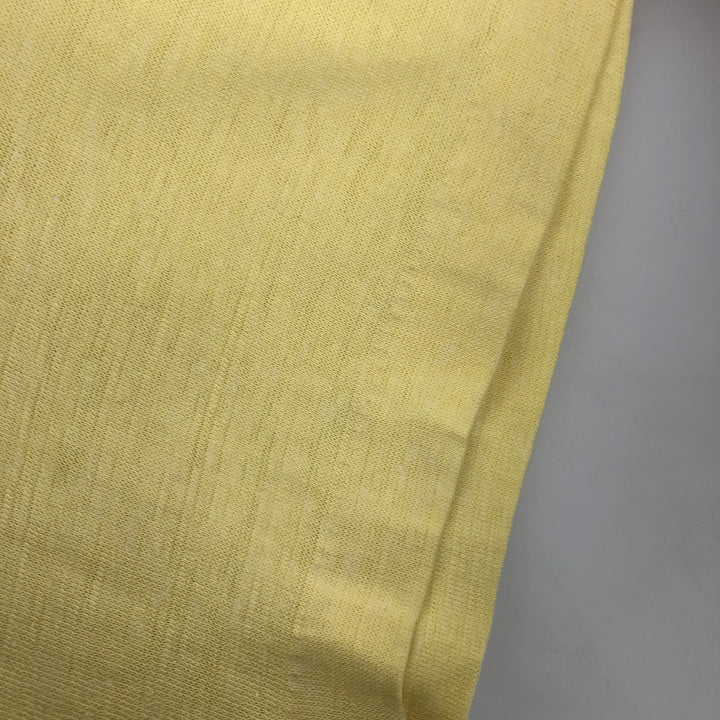 Vintage 1980'S SIGNAL Audi print T-shirt, Made in USA, Men's Size Medium polyester yellow type Vintage Second Hand