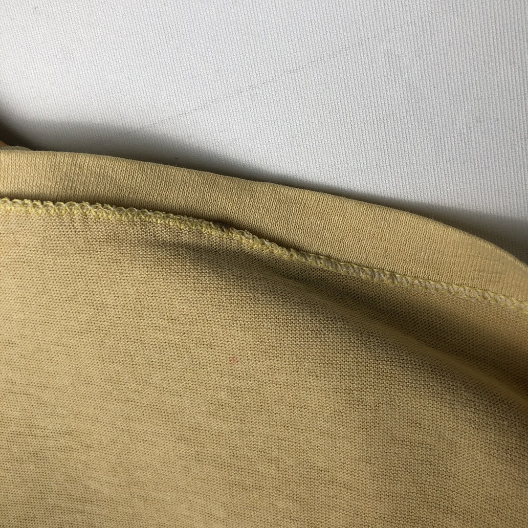 ~90'S Vintage Printed T-shirt, Men's S size unclear yellow type Vintage Second Hand