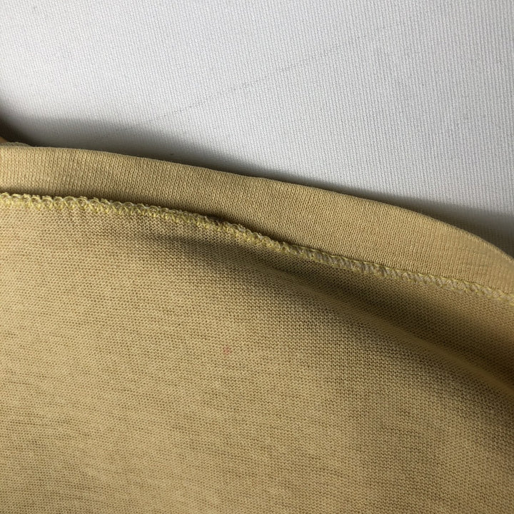 ~90'S Vintage Printed T-shirt, Men's S size unclear yellow type Vintage Second Hand