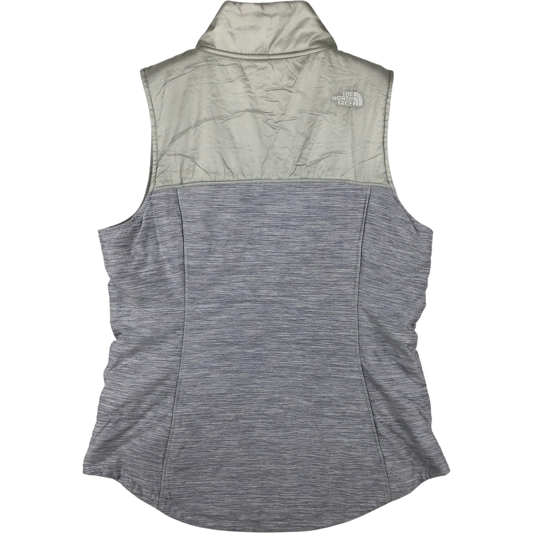 The North Face Women's Padded Vest, Size M polyester gray type Vintage Second Hand
