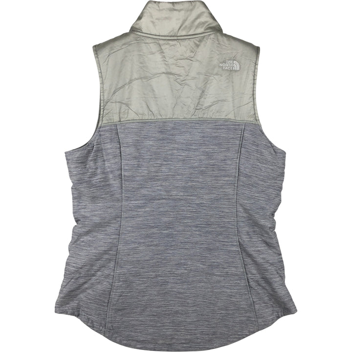 The North Face Women's Padded Vest, Size M polyester gray type Vintage Second Hand