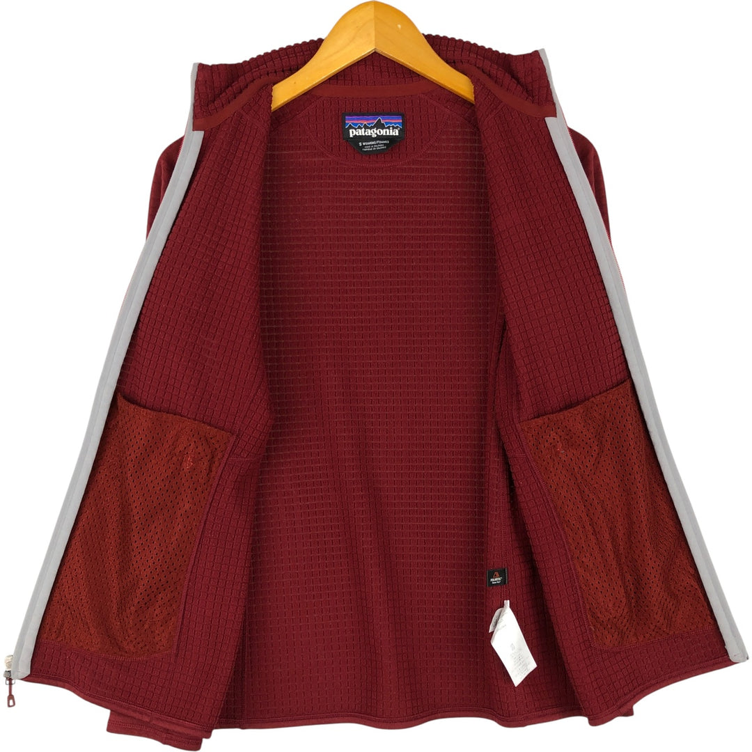 Patagonia Regulator R1 Fleece Jacket (40138FA16) Women's Size Small polyester red type Vintage Second Hand