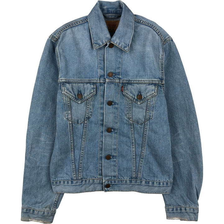 2000'S Levi's Euro Model Denim Jacket, Women's Size Medium cotton blue type Vintage Second Hand