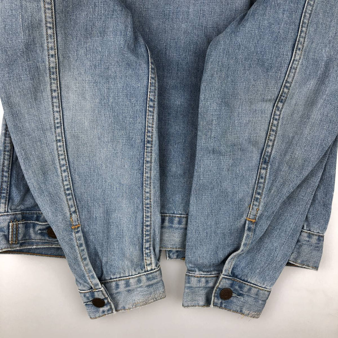 2000'S Levi's Euro Model Denim Jacket, Women's Size Medium cotton blue type Vintage Second Hand
