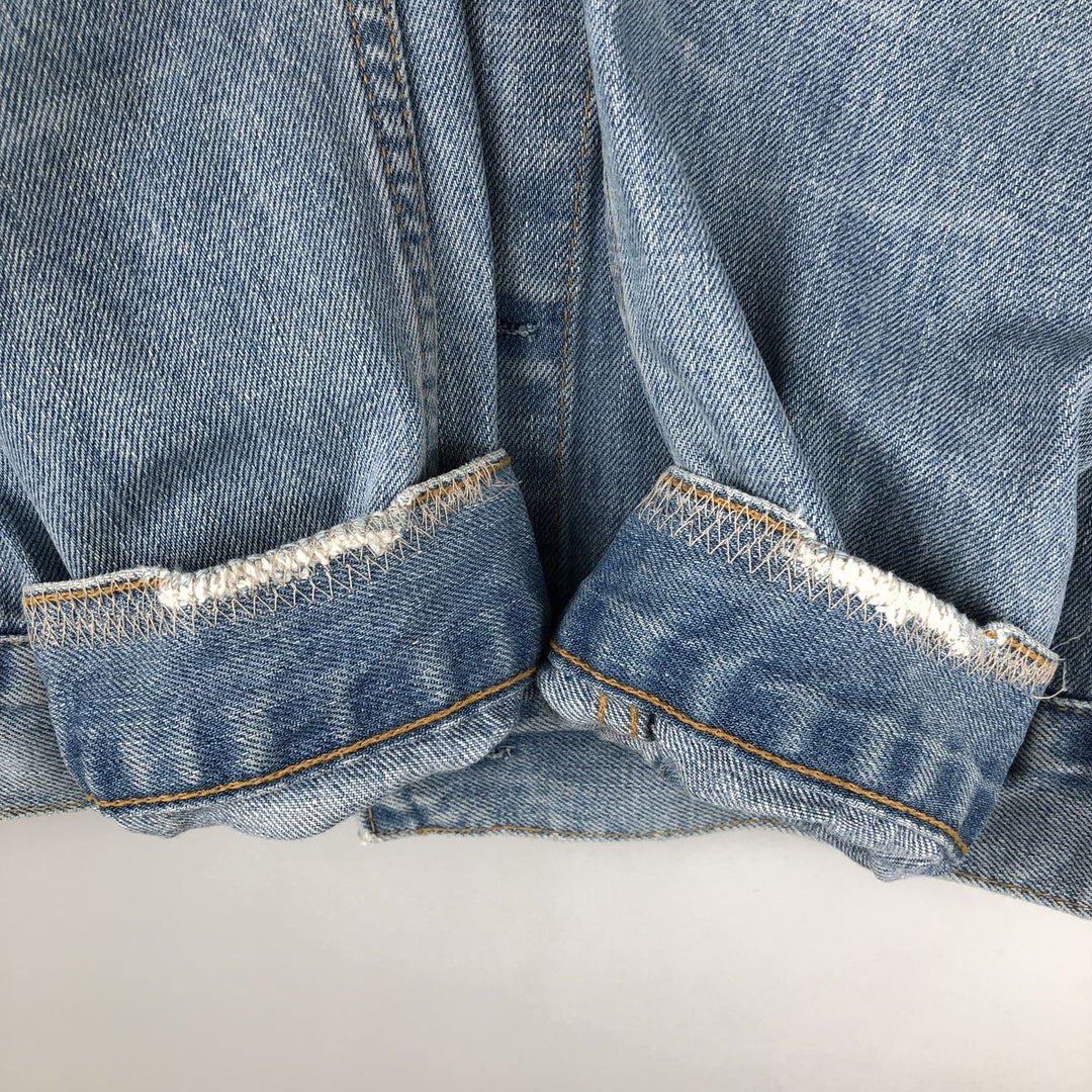 2000'S Levi's Euro Model Denim Jacket, Women's Size Medium cotton blue type Vintage Second Hand