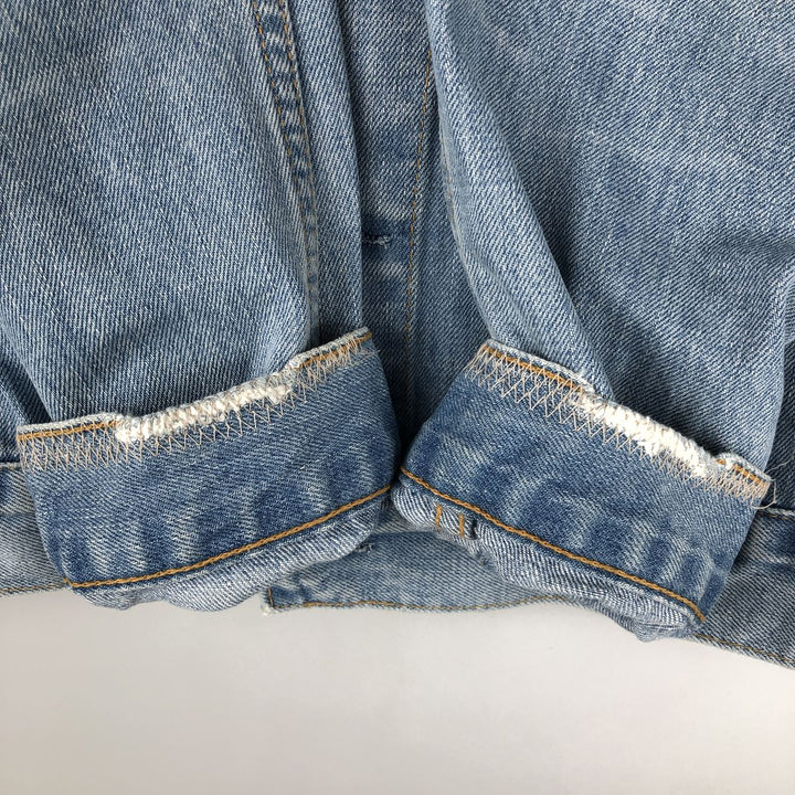 2000'S Levi's Euro Model Denim Jacket, Women's Size Medium cotton blue type Vintage Second Hand