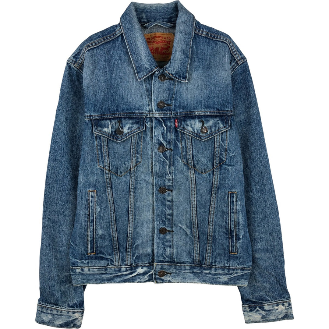 Levi's denim jacket, size S, men's cotton blue type Vintage Second Hand