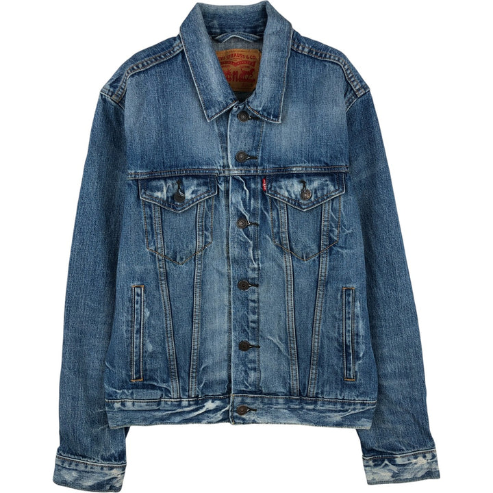 Levi's denim jacket, size S, men's cotton blue type Vintage Second Hand