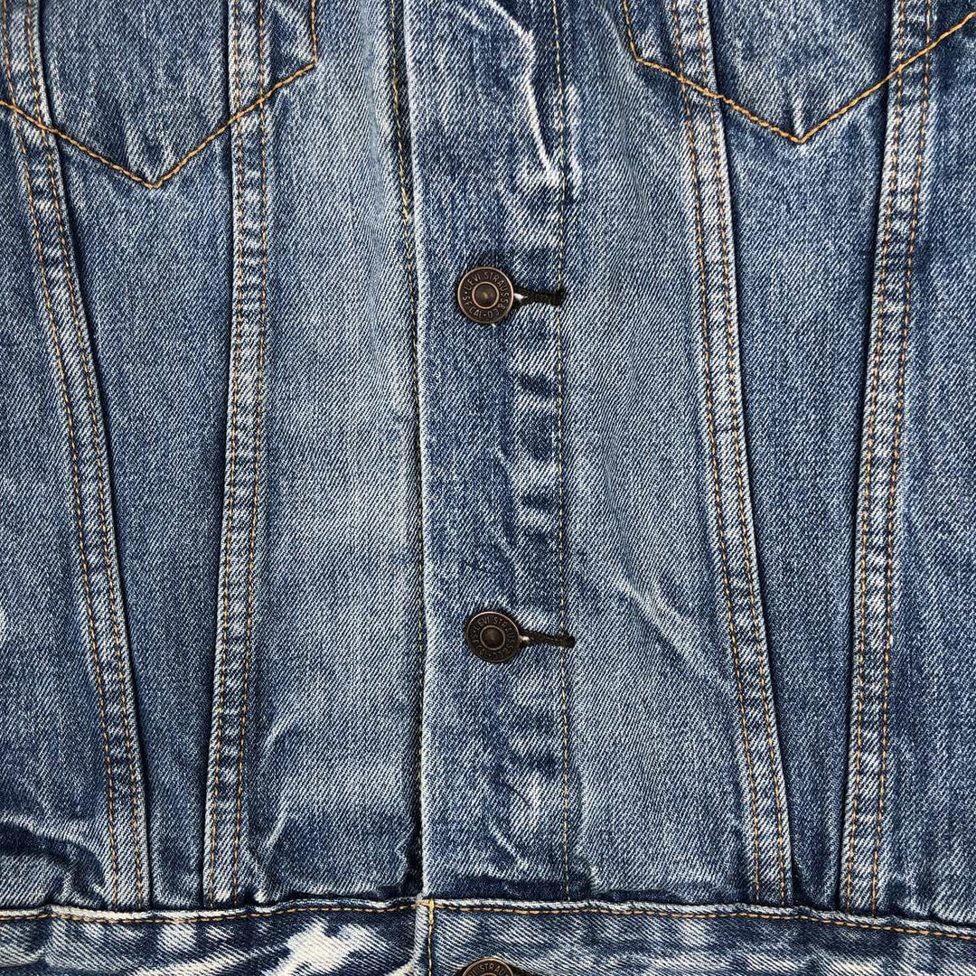 Levi's denim jacket, size S, men's cotton blue type Vintage Second Hand